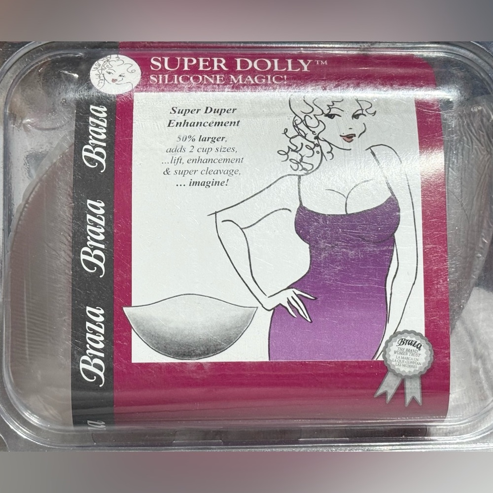 Braza Super Dolly Silicone Magic - super duper enhancements b cup or larger